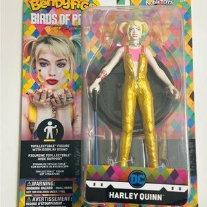 💎New! DC Harley Quinn Action Figure with stand and accessories